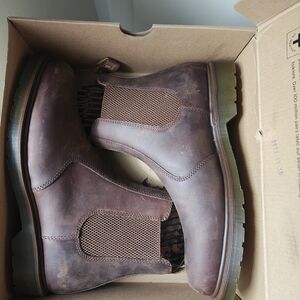 Dr. Martens Brown Leather Chelsea Boots